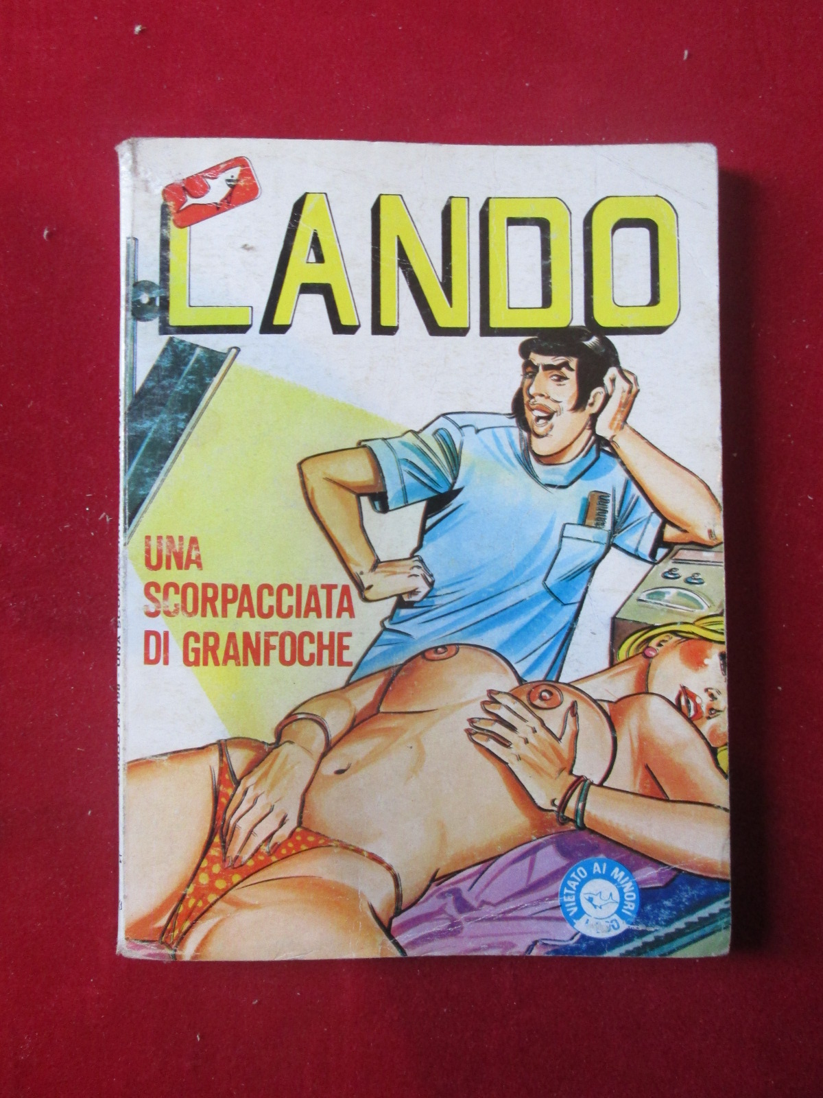 LANDO 198 1983 EDIFUMETTO FUMETTO EROTICO [SIT29]