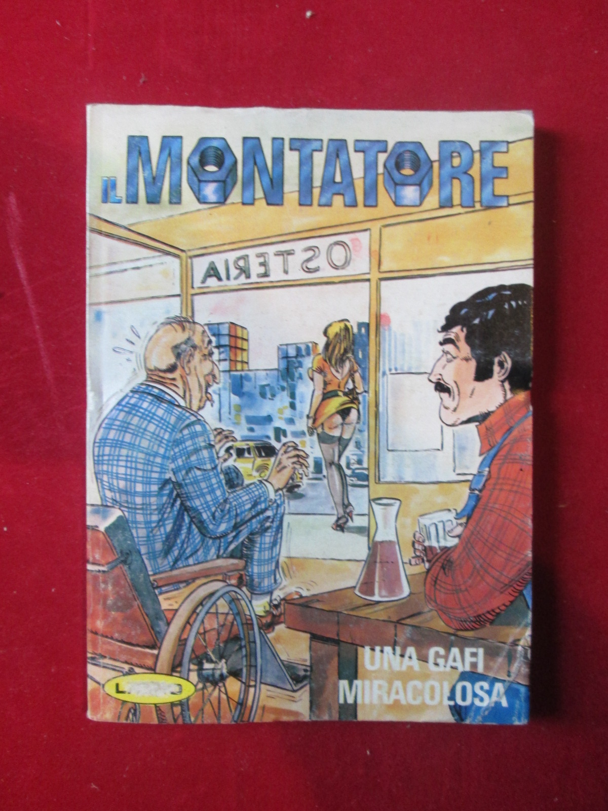 IL MONTATORE 103 1981 PUBLISTRIP FUMETTO EROTICO [SIT29]