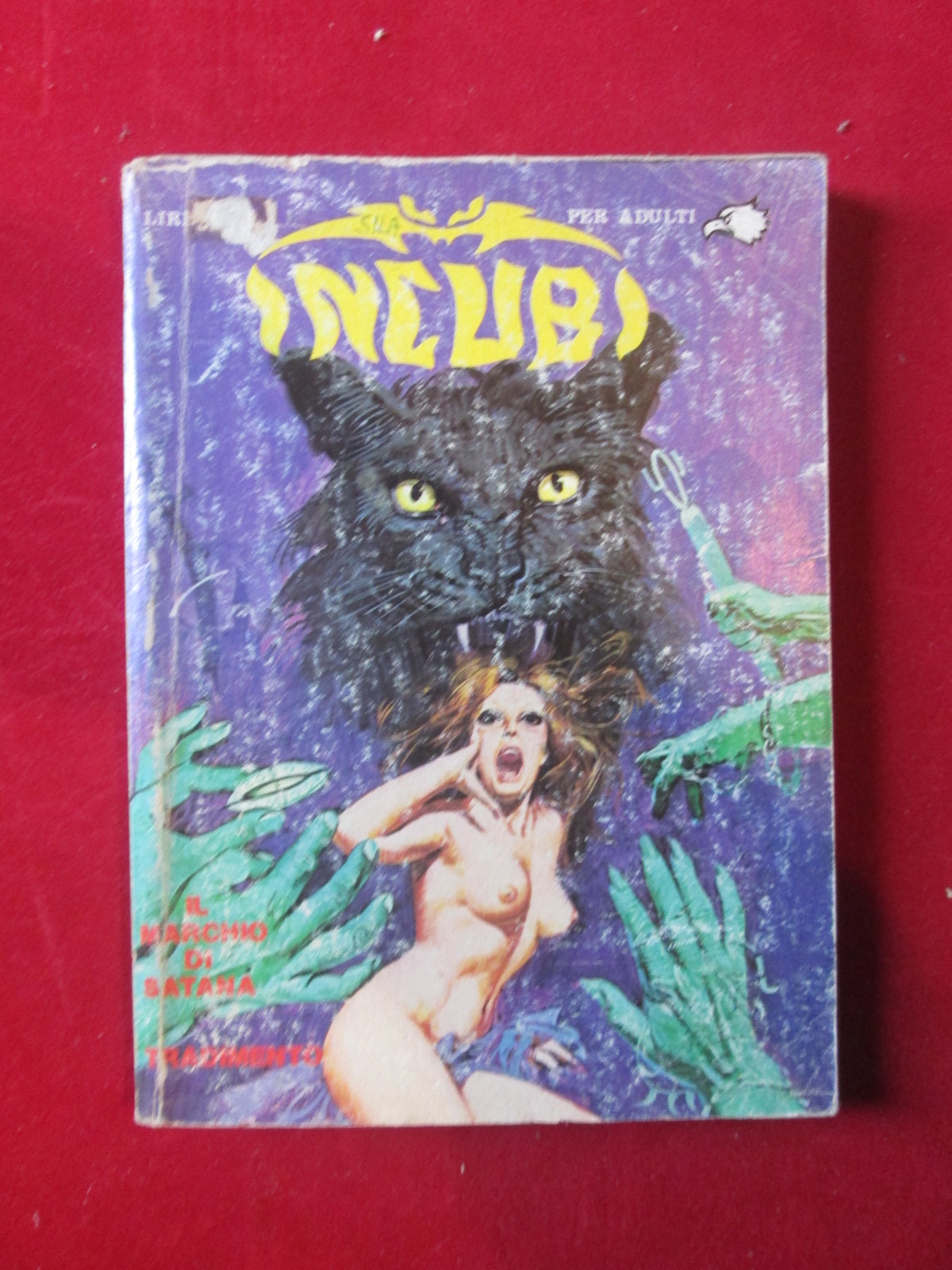 INCUBI 6 1982 EDIPERIODICI FUMETTO EROTICO [SIT29]