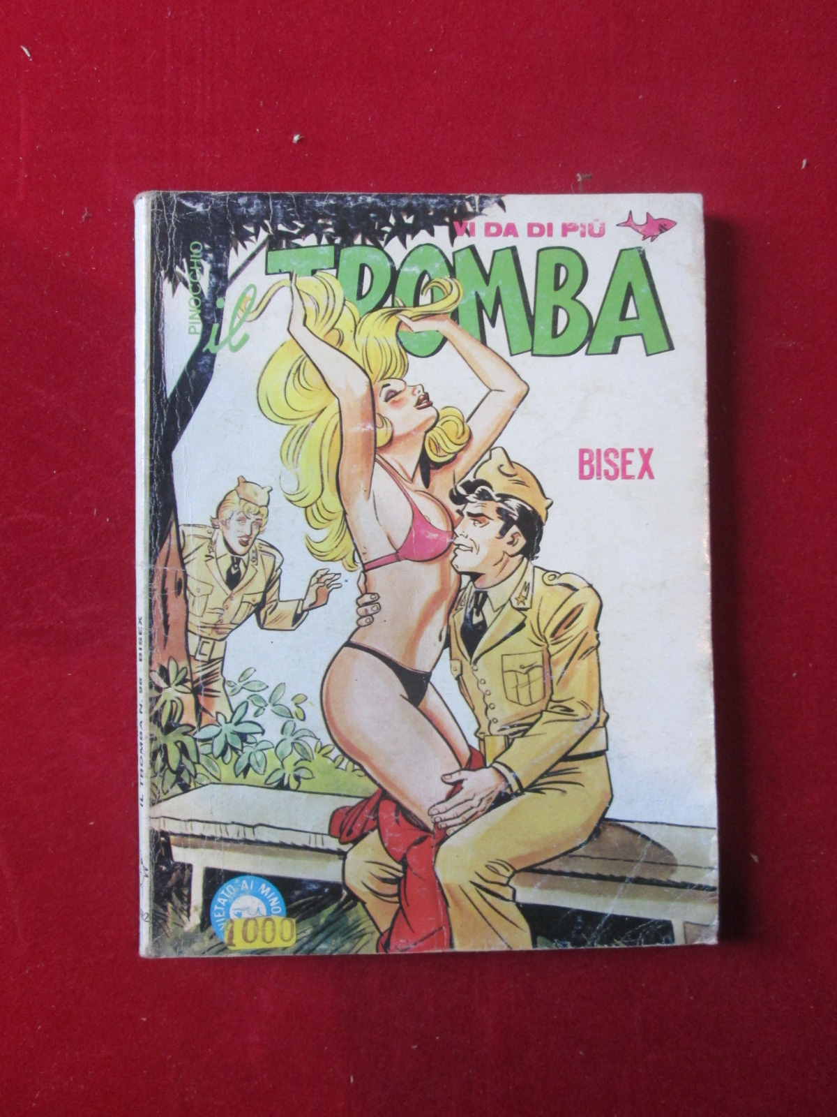 IL TROMBA  96 1982 EDIFUMETTO FUMETTO EROTICO [SIT29]