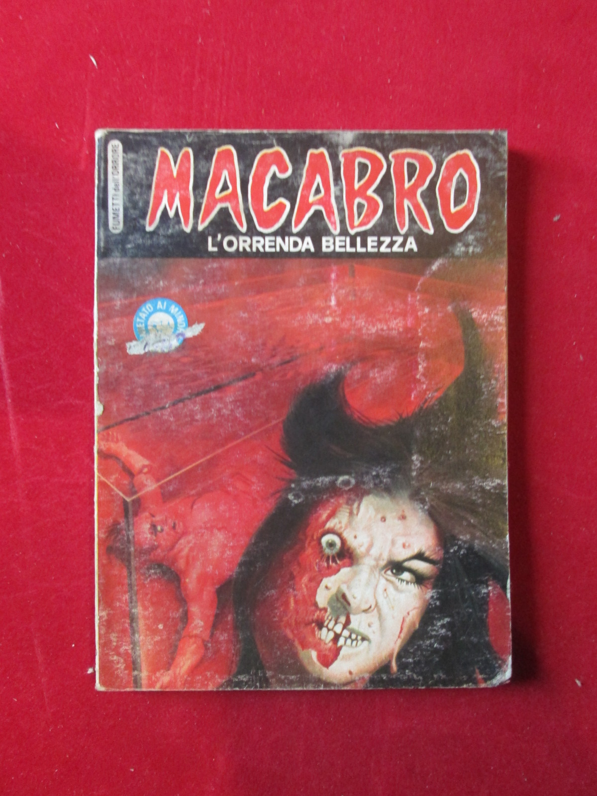 MACABRO 4 1980 EDIFUMETTO FUMETTO EROTICO [SIT29]