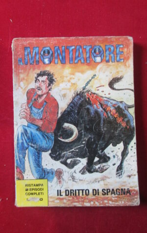 IL MONTATORE COLLEZIONE 9 1982 PUBLISTRIP FUMETTO EROTICO [SIT29]