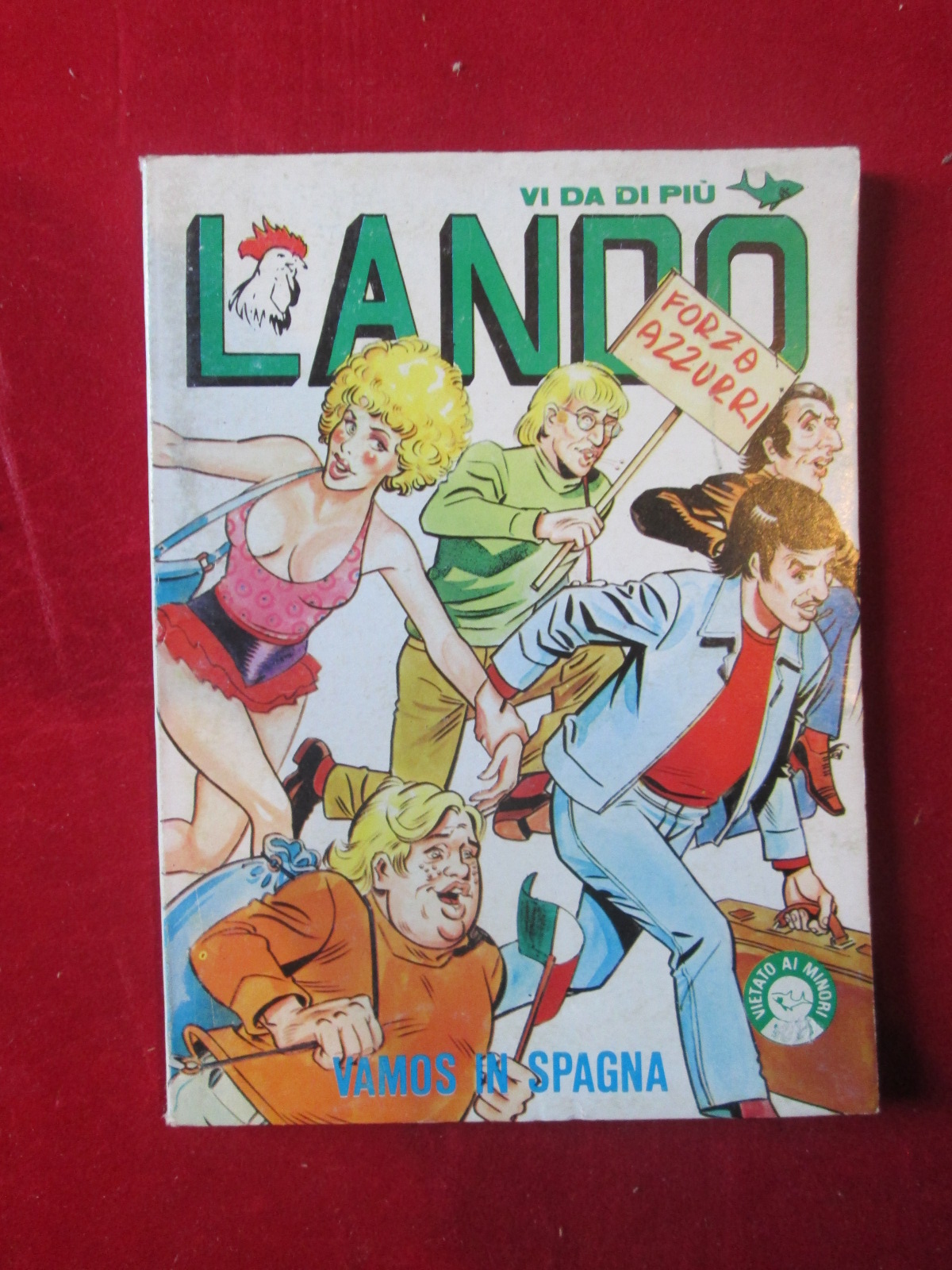 LANDO 184 1982 EDIFUMETTO FUMETTO EROTICO [SIT29]