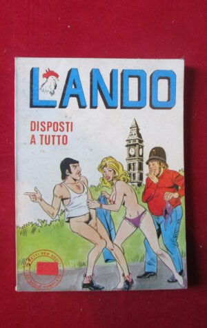 LANDO 105 1977 EDIFUMETTO FUMETTO EROTICO [SIT29]