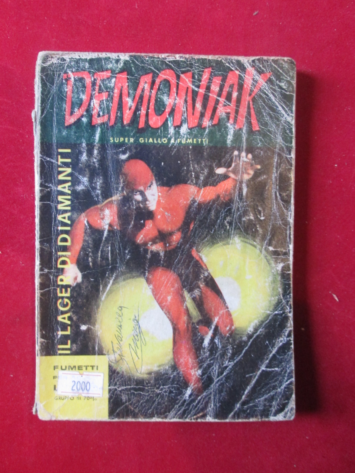DEMONIAK 5 1972 EDITORIALE ITALIA FUMETTO EROTICO [SIT29]