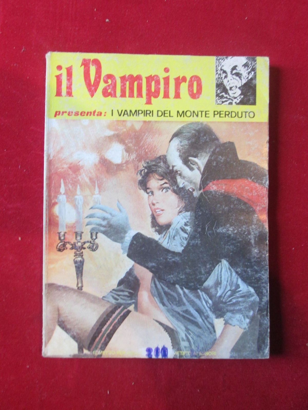 IL VAMPIRO 59 1979 EDIFUMETTO FUMETTO EROTICO [SIT29]