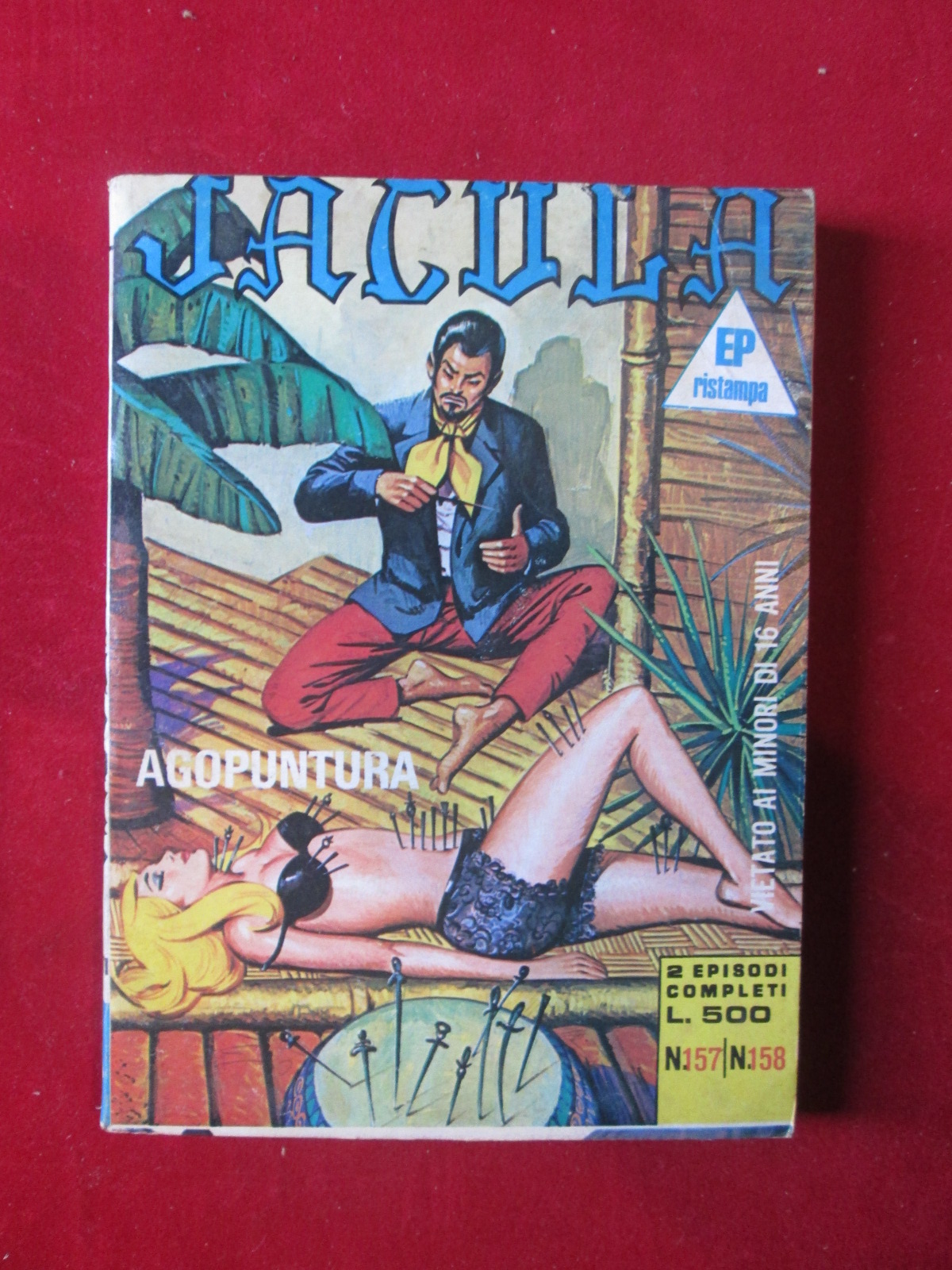 JACULA COLLEZIONE 79 1980 EDIPERIODICI FUMETTO EROTICO [SIT29]