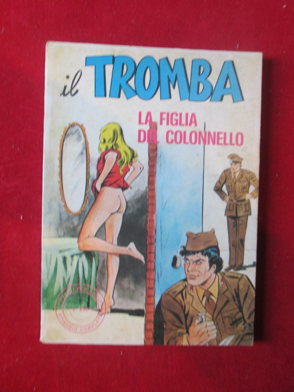 IL TROMBA 15 1976 EDIFUMETTO FUMETTO EROTICO [SIT29]