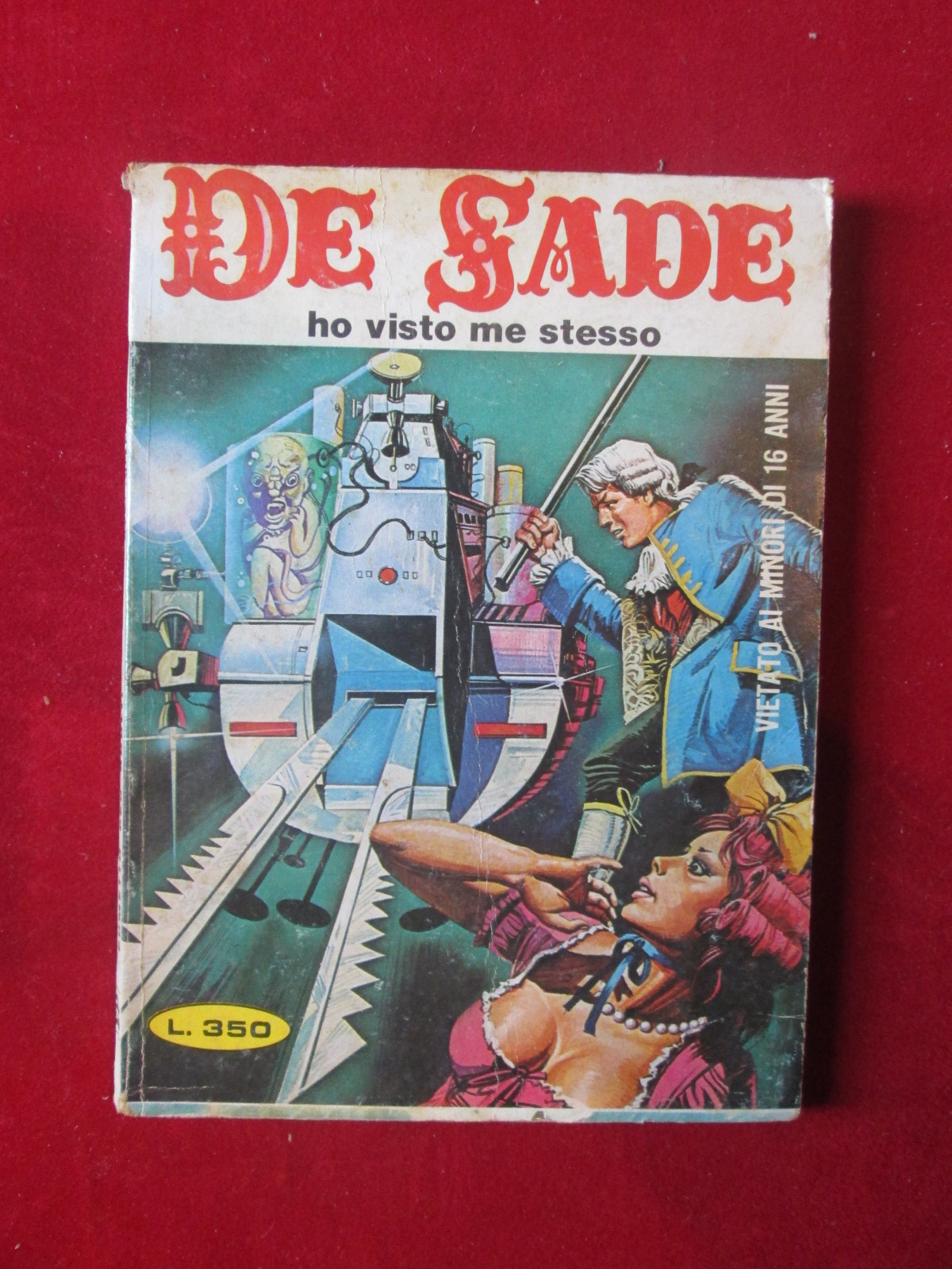 DE SADE 159 1979 EDIPERIODICI FUMETTO EROTICO [SIT29]