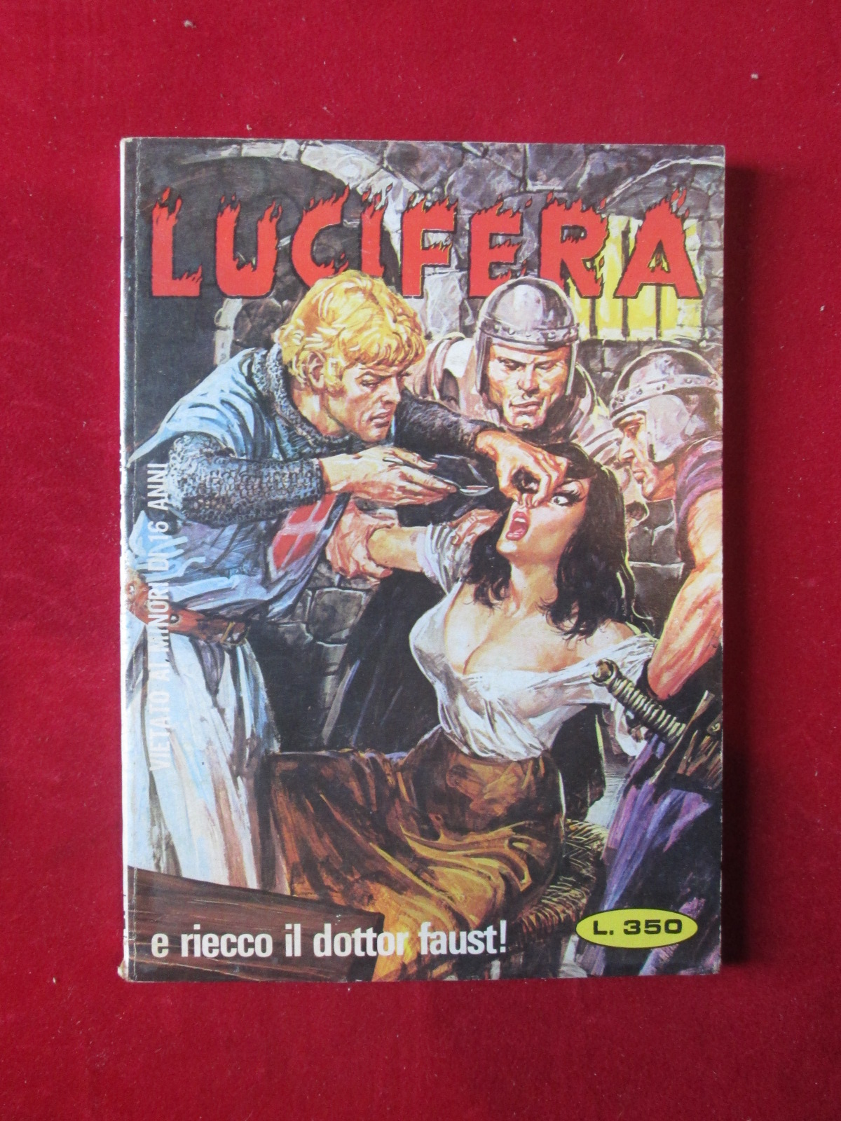 LUCIFERA 147 1978 EDIPERIODICI FUMETTO EROTICO [SIT29]