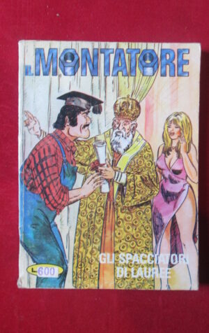 IL MONTATORE 80 1979 PUBLISTRIP FUMETTO EROTICO [SIT29]