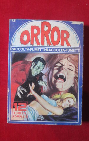 ORROR FUMETTI RACCOLTA 15 1978 EDIFUMETTO FUMETTO EROTICO [SIT29]