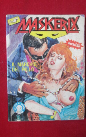 MASKERIX - SERIE LADY DOMINA 1 1989 EDIFUMETTO FUMETTO EROTICO [SIT29]