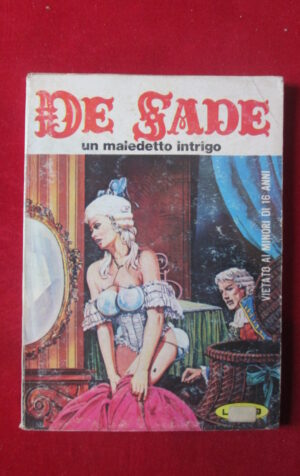 DE SADE 157 1978 EDIPERIODICI FUMETTO EROTICO [SIT29]