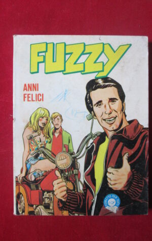 FUZZY - ANNI FELICI (PARODIA HAPPY DAYS FONZIE ) SUPP. STRAVOLTA 10 1979 EDIFUMETTO FUMETTO EROTICO [SIT29]