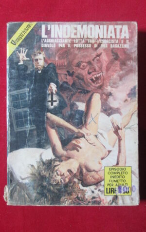 VAMPIRISSIMO 10 1974 EDIFUMETTO FUMETTO EROTICO [SIT29]