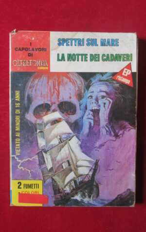 I CAPOLAVORI DI OLTRETOMBA COLORE 7 1979 EDIPERIODICI FUMETTO EROTICO [SIT29]