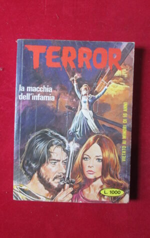 TERROR 137 1981 EDIPERIODICI FUMETTO EROTICO [SIT30]