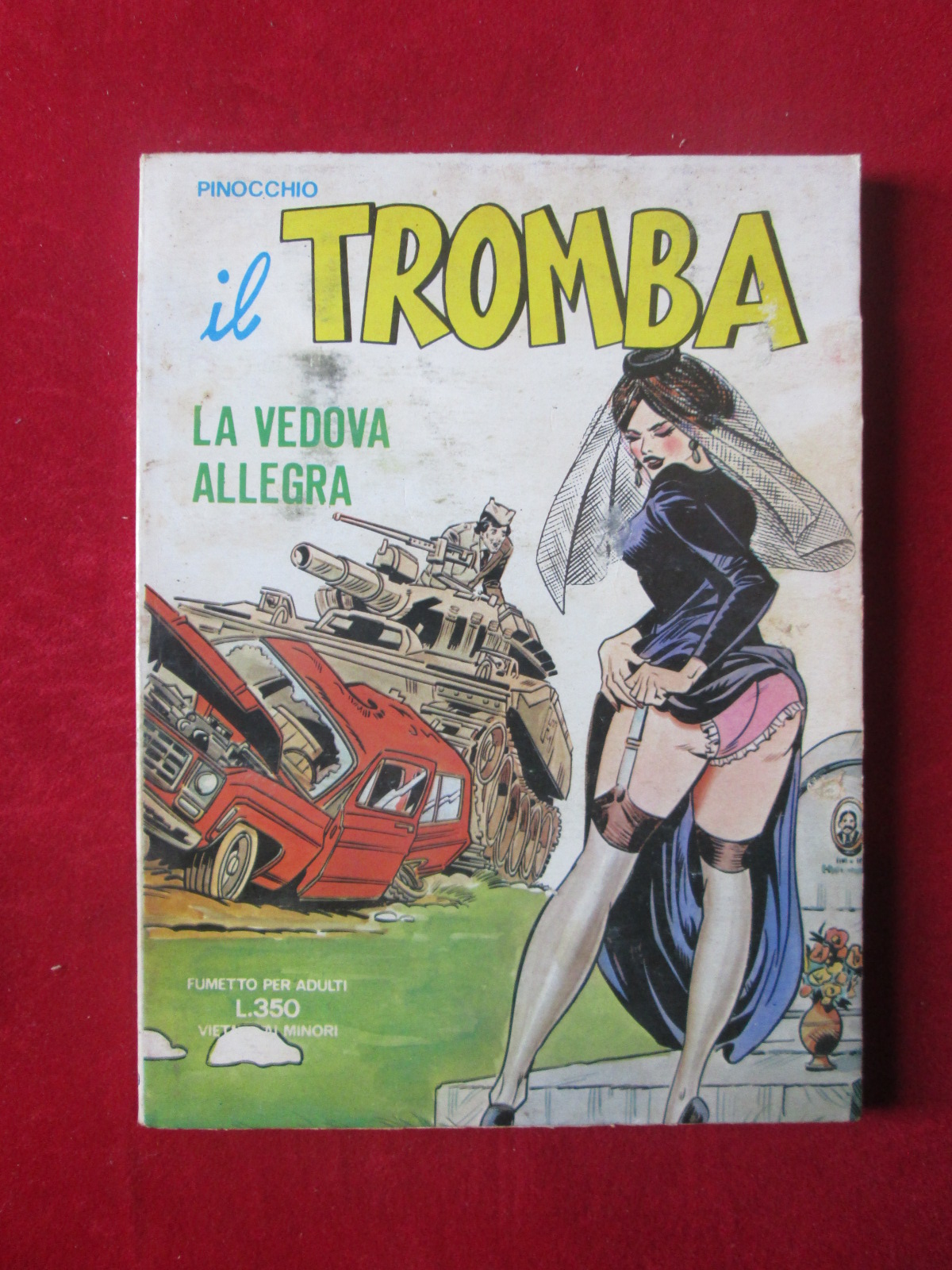 IL TROMBA  57 1979 EDIFUMETTO FUMETTO EROTICO [SIT30]