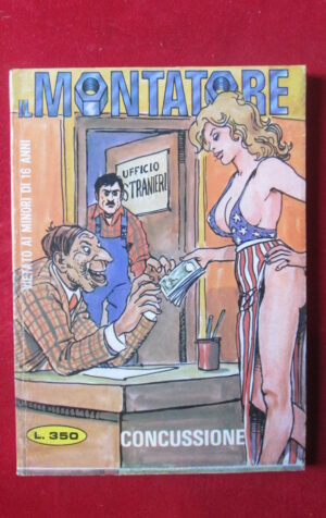 IL MONTATORE 69 1978 PUBLISTRIP FUMETTO EROTICO [SIT30]