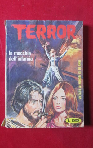TERROR 137 1981 EDIPERIODICI FUMETTO EROTICO [SIT30]