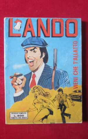 LANDO 10 1973 EDIZIONI GEIS FUMETTO EROTICO [SIT30]