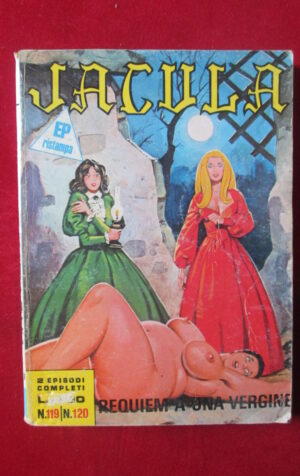 JACULA COLLEZIONE 60 1978 EDIPERIODICI FUMETTO EROTICO [SIT30]