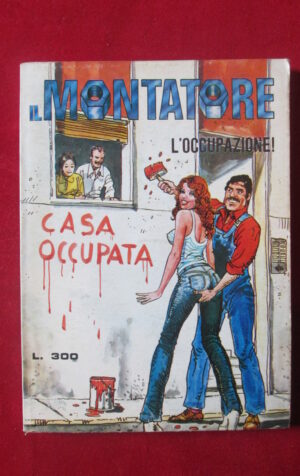 IL MONTATORE 39 1977 PUBLISTRIP FUMETTO EROTICO [SIT30]