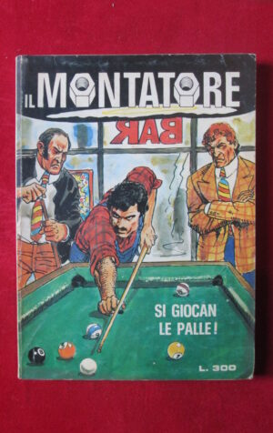 IL MONTATORE 36 1976 PUBLISTRIP FUMETTO EROTICO [SIT30]