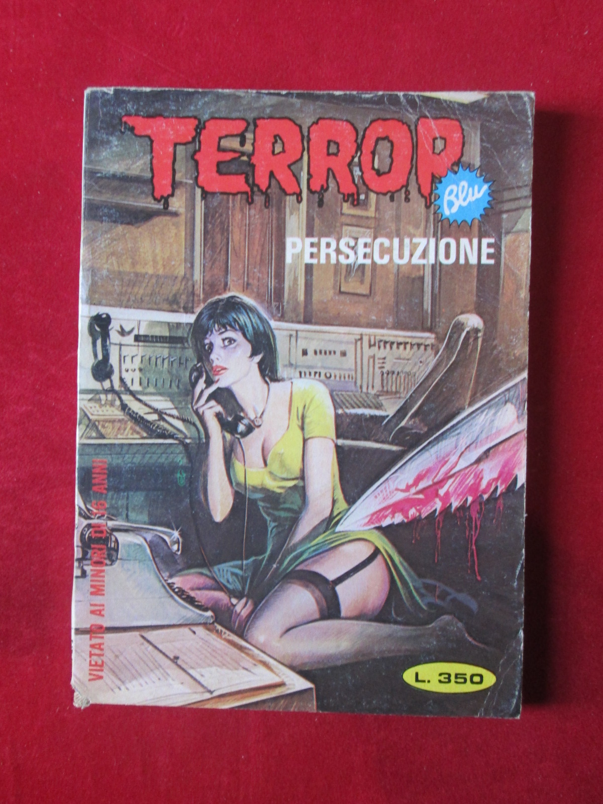 TERROR BLU 66 1979 EDIPERIODICI FUMETTO EROTICO [SIT31]