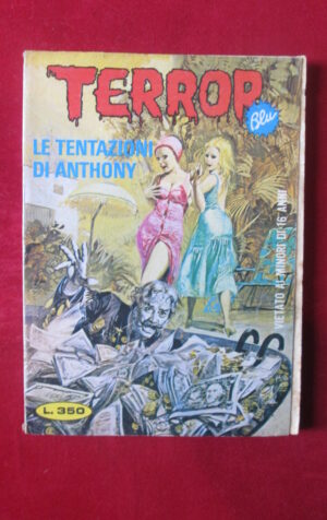 TERROR BLU 42 1978 EDIPERIODICI FUMETTO EROTICO [SIT31]