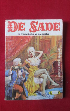 DE SADE 155 1978 EDIPERIODICI FUMETTO EROTICO [SIT31]