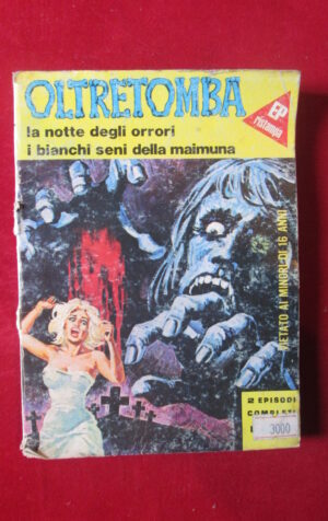 OLTRETOMBA COLLEZIONE 34 1979 EDIPERIODICI FUMETTO EROTICO [SIT31]