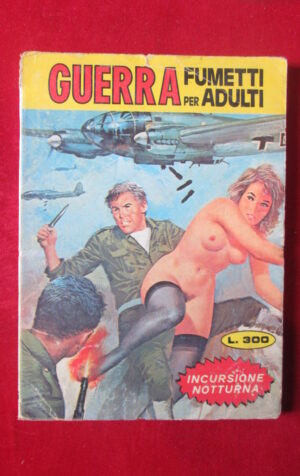 FUMETTI DI GUERRA PER ADULTI 8 1978 EDIPERIODICI FUMETTO EROTICO [SIT31]