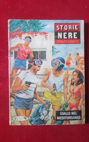 STORIE NERE 24 1978 PUBLISTRIP FUMETTO EROTICO [SIT31]