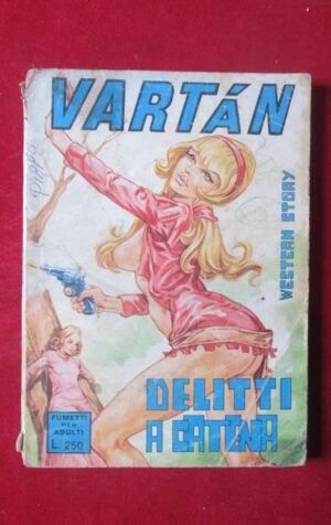 VARTAN 111 1974 FURIO VIANO EDITORE FUMETTO EROTICO [SIT31]