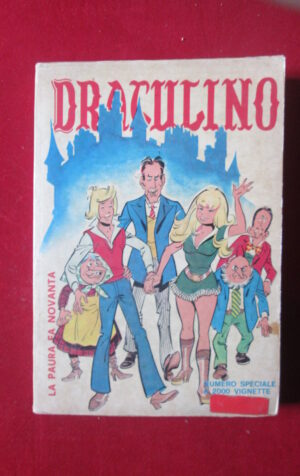 SUPPLEMENTO A DRACULINO 5 1975 EDIFUMETTO FUMETTO EROTICO [SIT31]