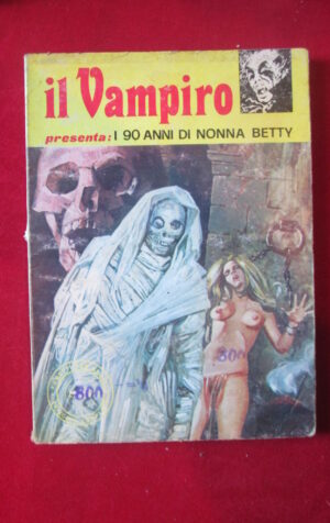 IL VAMPIRO 39 1978 EDIFUMETTO FUMETTO EROTICO [SIT32]