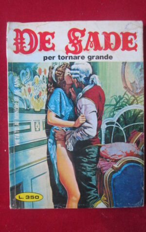 DE SADE 162 1979 EDIPERIODICI FUMETTO EROTICO [SIT32]