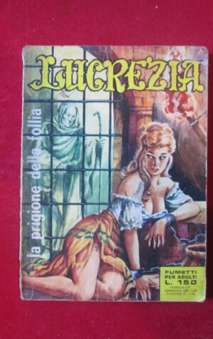 LUCREZIA 5 1969 ERREGI FUMETTO EROTICO [SIT32]
