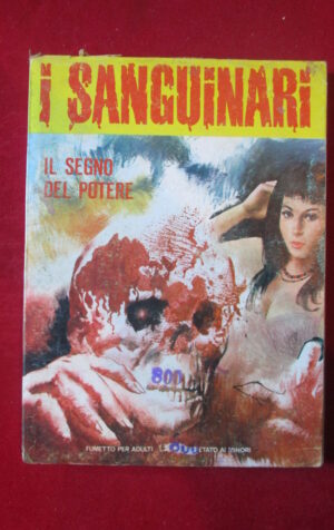 I SANGUINARI 58 1979 EDIFUMETTO FUMETTO EROTICO [SIT32]