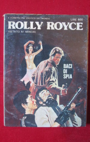 ROLLY ROYCE  8 1975 EDIZIONI IL MOMENTO FUMETTO EROTICO [SIT32]