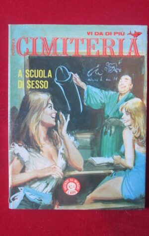 CIMITERIA 92 1982 NUOVA SERIE EDIFUMETTO FUMETTO EROTICO [SIT32]