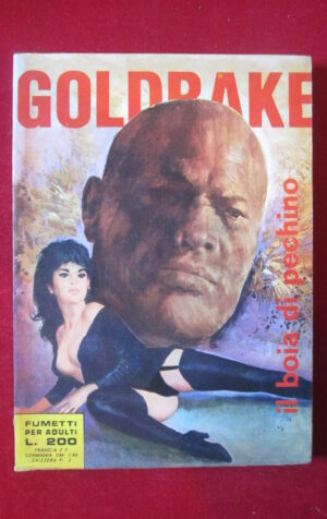 GOLDRAKE 106 1971 ERREGI FUMETTO EROTICO [SIT32]
