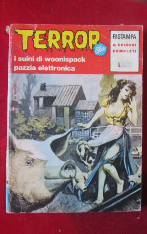 TERROR BLU COLLEZIONE 6 1982 EDIPERIODICI FUMETTO EROTICO [SIT33]