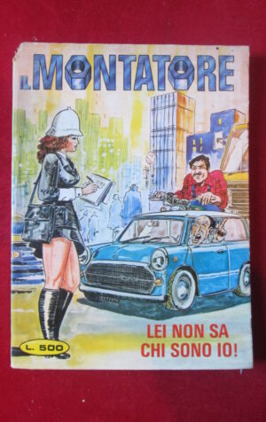 IL MONTATORE 90 1980 PUBLISTRIP FUMETTO EROTICO [SIT33]