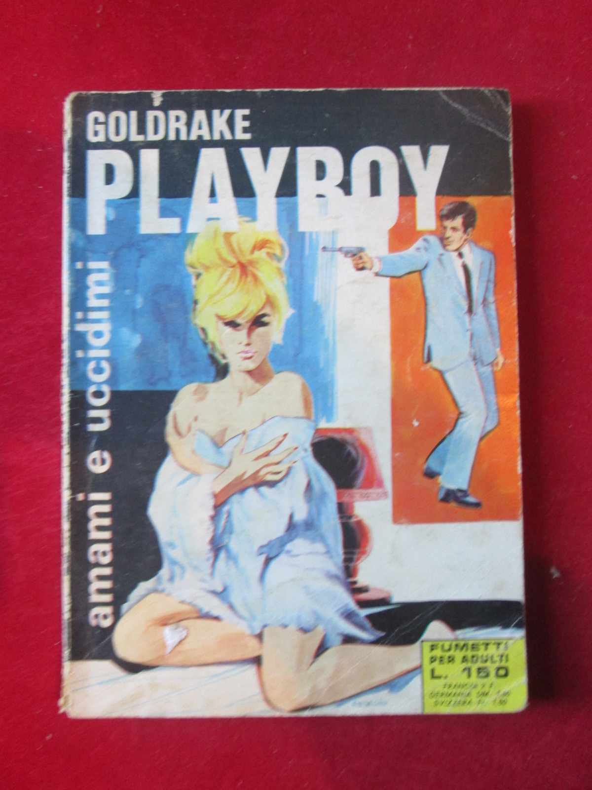 GOLDRAKE 62 1969 ERREGI FUMETTO EROTICO [SIT33]