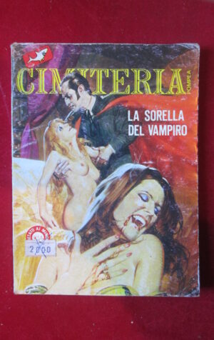 CIMITERIA 111 1983 EDIFUMETTO FUMETTO EROTICO [SIT33]