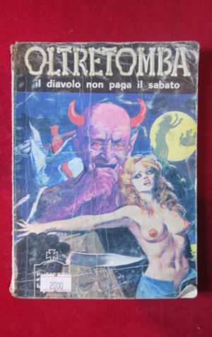 OLTRETOMBA 47 1973 ELVIPRESS FUMETTO EROTICO [SIT33]