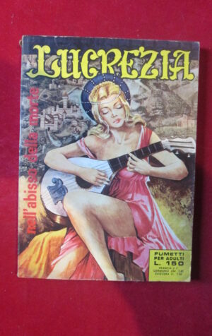 LUCREZIA 36 1970 ERREGI FUMETTO EROTICO [SIT33]